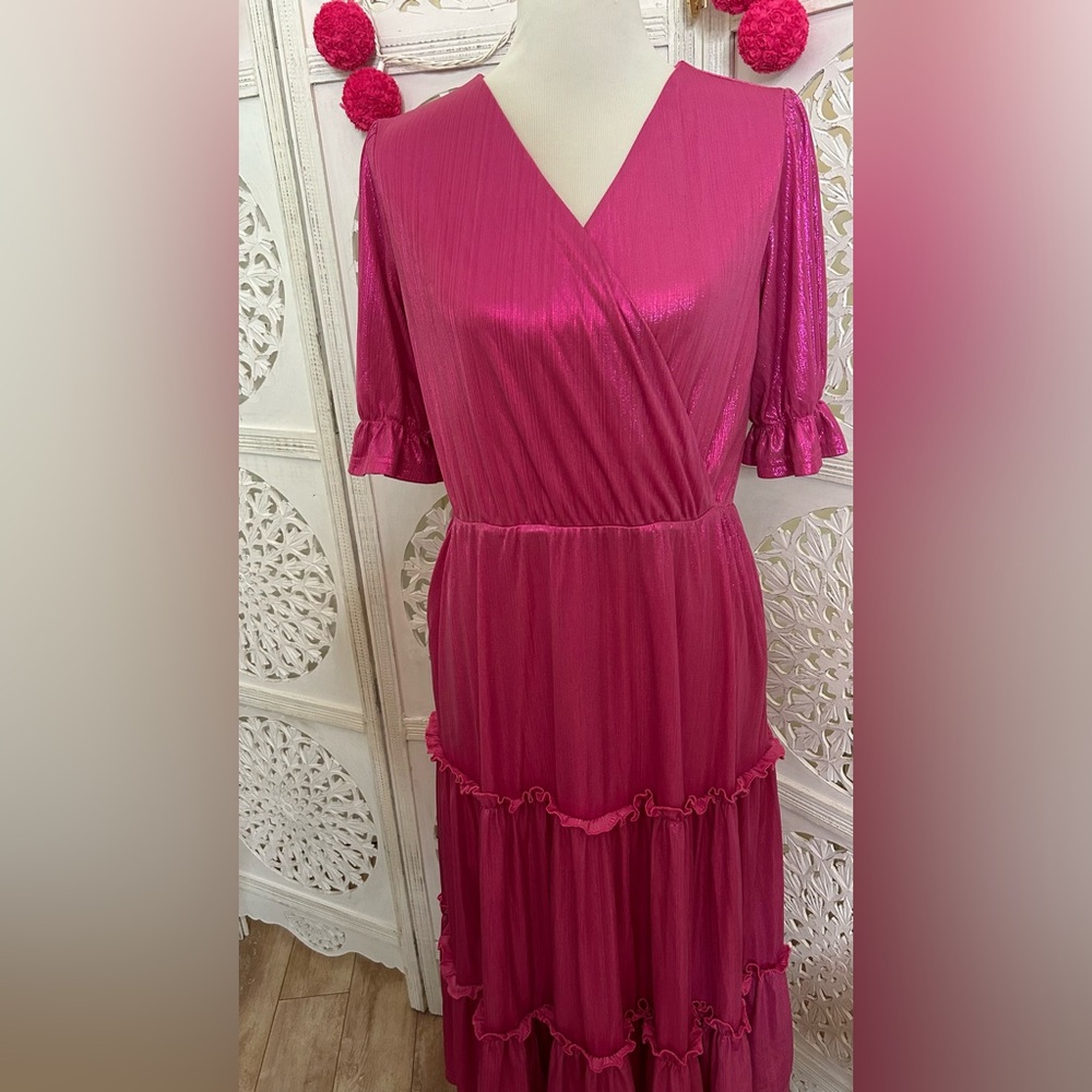 Pink Shimmer Ivy City Millie Adult Dress